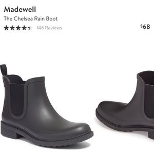 Madewell Chelsea Rain Boot